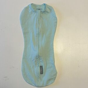 SwaddleMe Soft Blue Infant Bodysuit